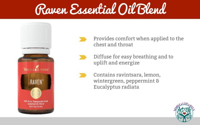 Raven Essential Oil Blend - Perfect support for the lungs and sinuses