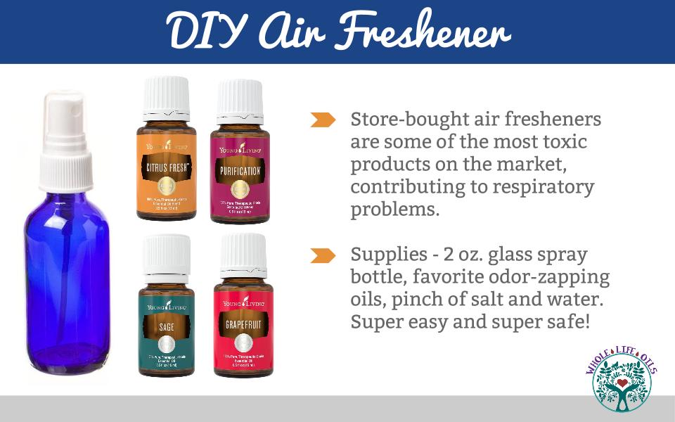 DIY Air Freshener Spray with Essential Oils