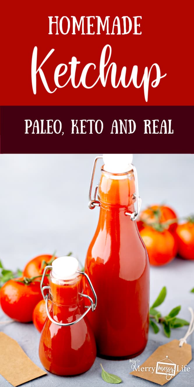 Homemade Ketchup Recipe - Paleo and Keto made with all real food