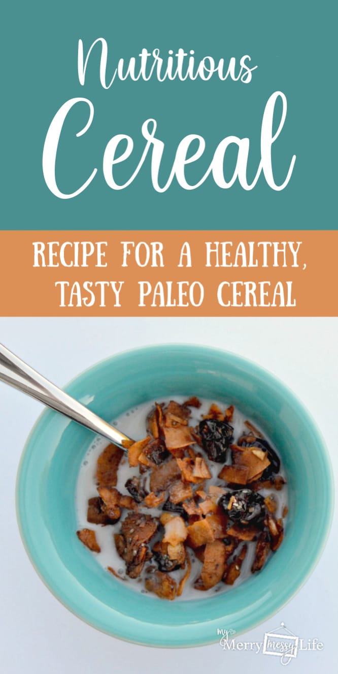 Recipe for a Nutritious Paleo Cereal - no grains or sugar added