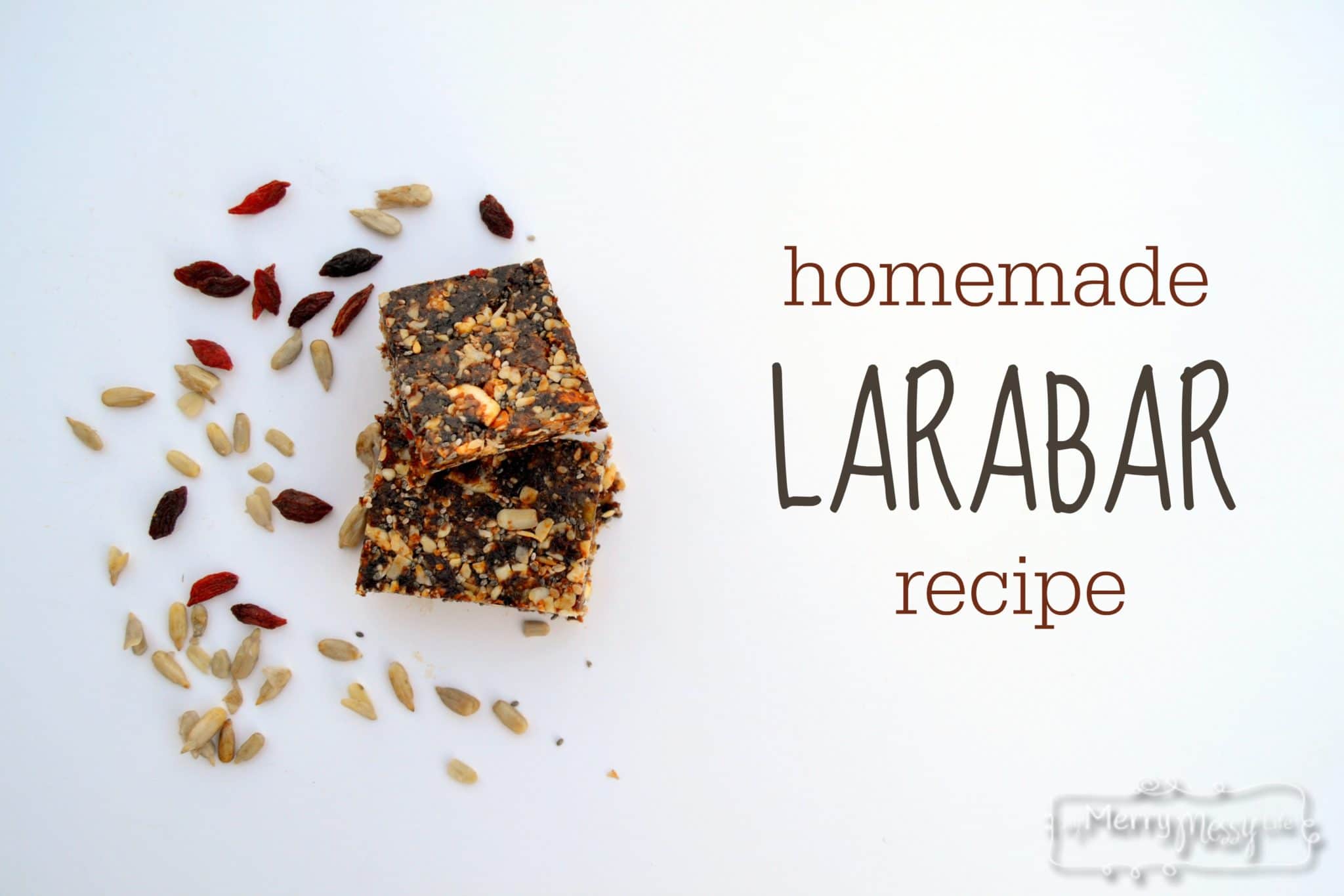 Homemade Larabar Recipe - Easy, Delicious, Real & Nutritious! 