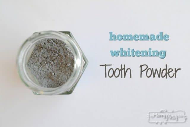 Homemade Whitening Tooth Powder Recipe
