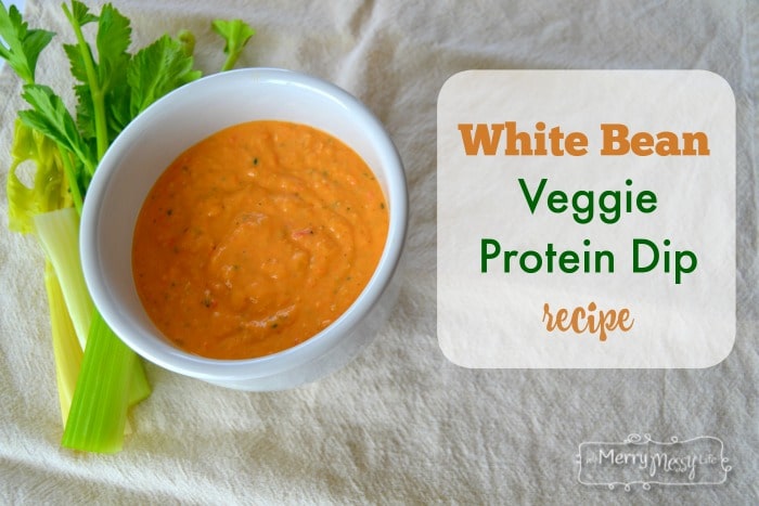Protein-Packed White Bean Veggie Dip Recipe - Easy and Vegan-Friendly!