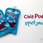 Chia Pudding Snack Pouch Recipe - Great Real Food Snack for Kids!