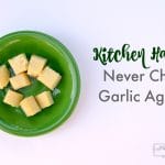 Kitchen Hack - Never Chop Garlic Again!