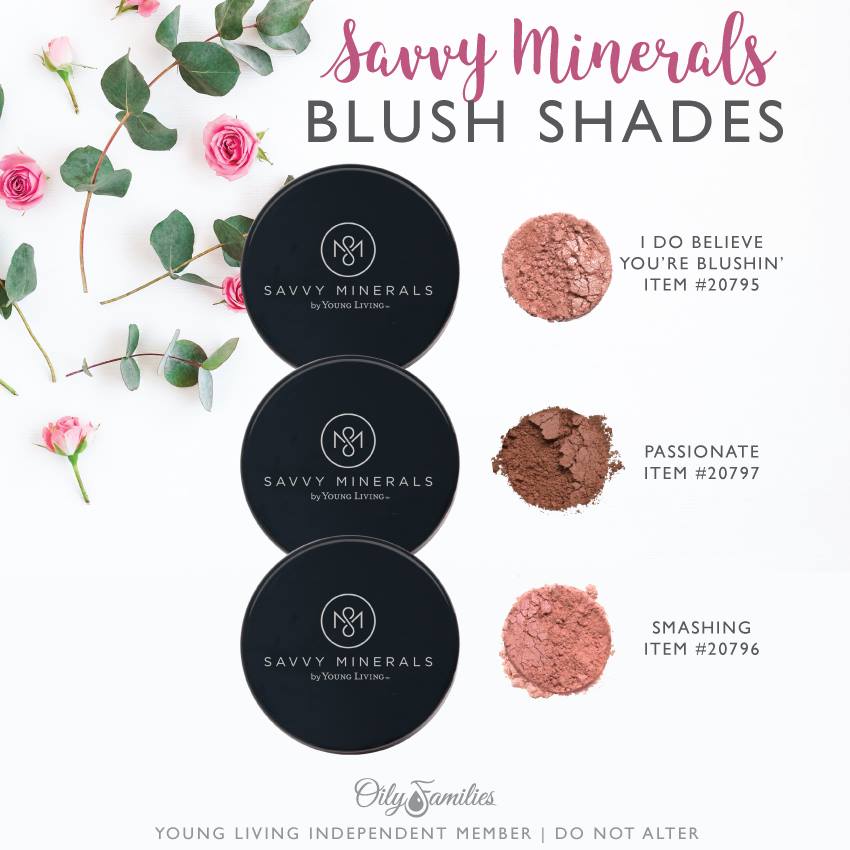Savvy Minerals by Young Living Blush Shades