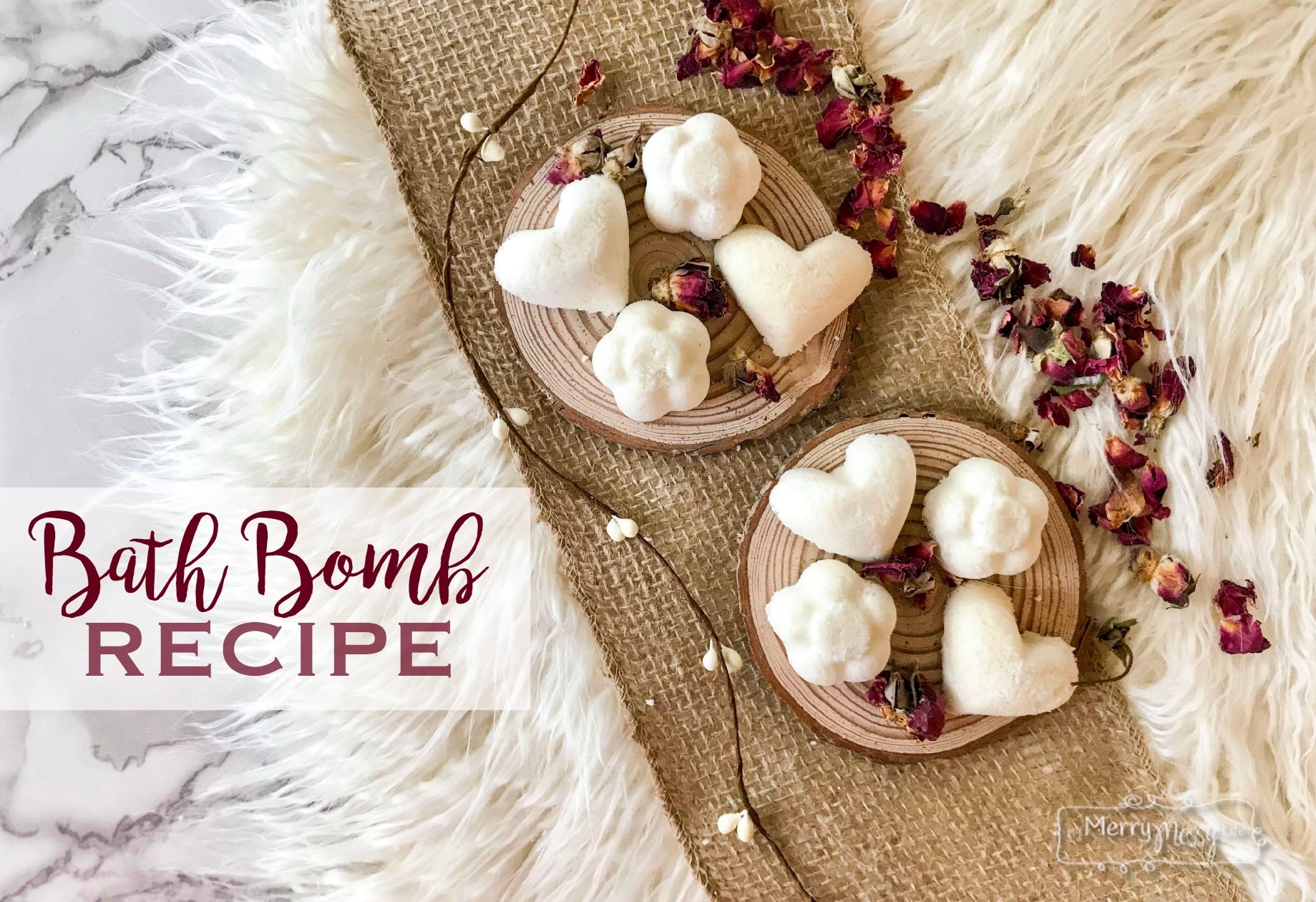 Fizzy Natural Bath Bombs Recipe and Tutorial - makes for great gifts!