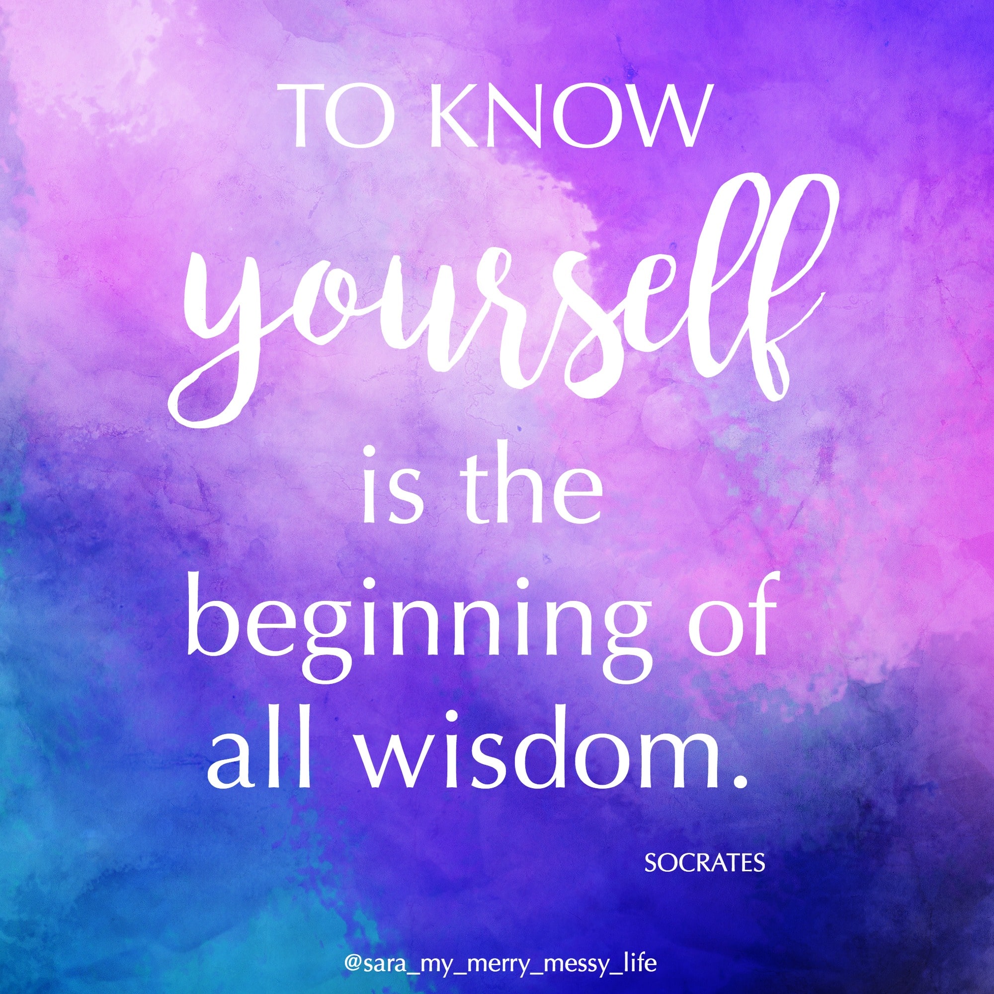 To know yourself is the beginning of all wisdom. - Socrates - Dressing Your Truth