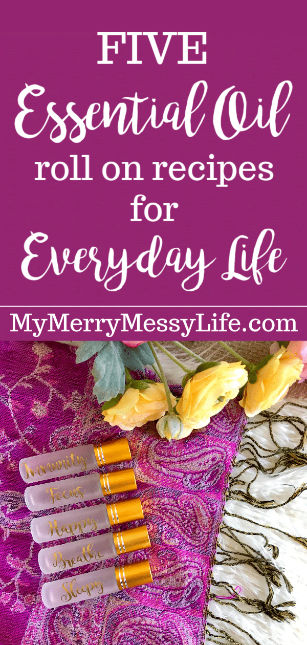 5 Essential Oil Roll On Recipes for Everyday Life