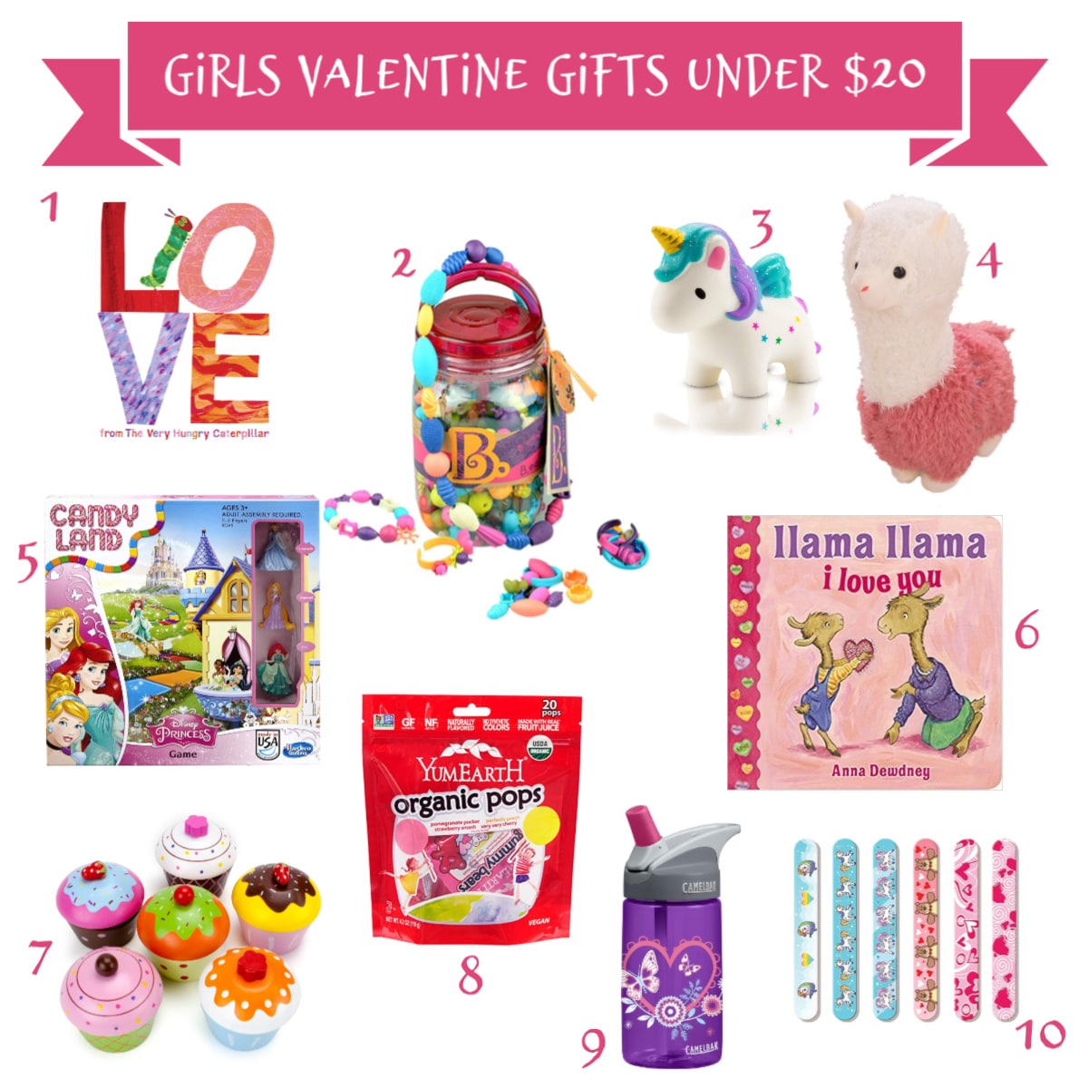 Top 10 Valentine's Gifts for Girls Under $20 on Amazon Prime
