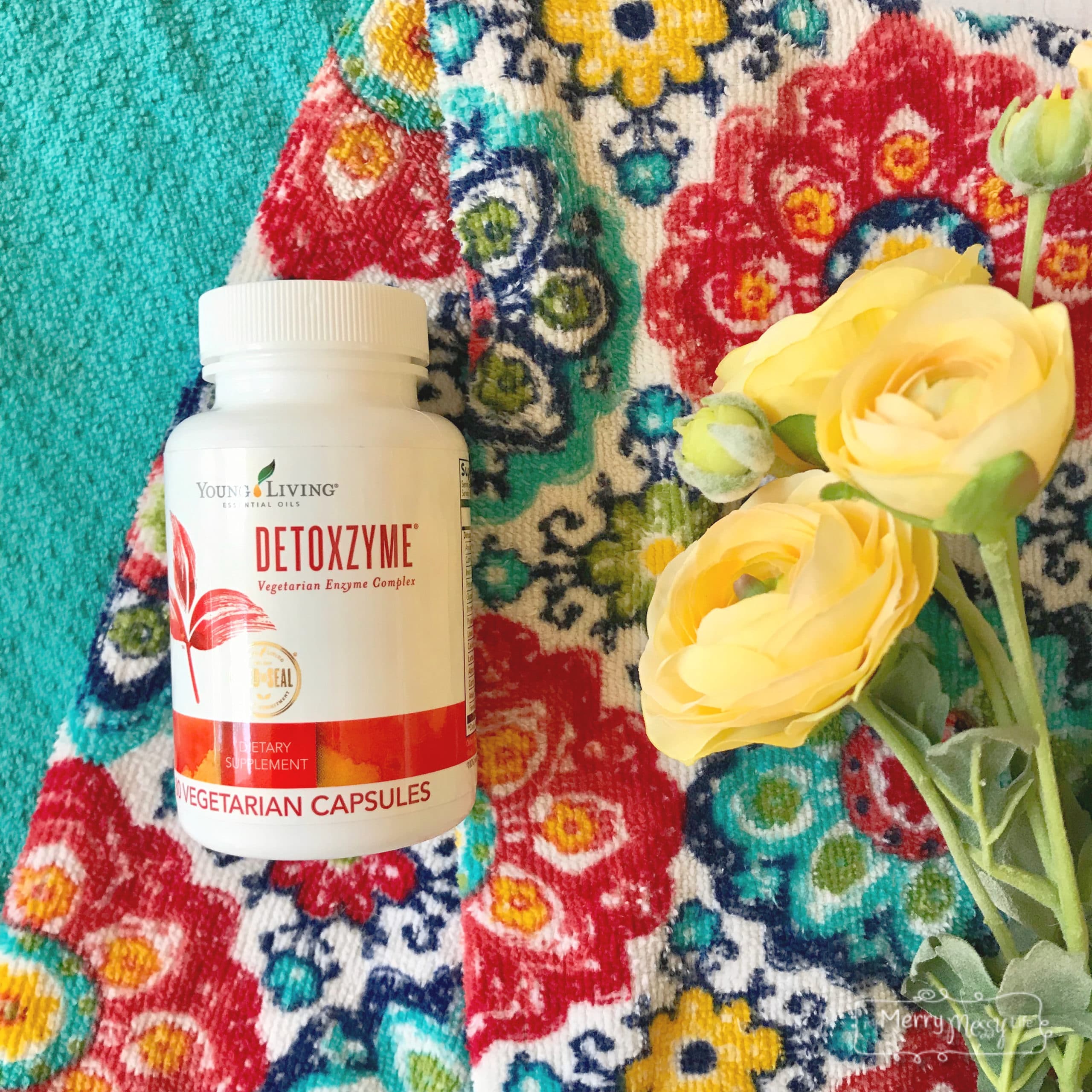 Detoxzyme - one of my favorite hair, nail and skin supplements. A digestive enzyme that supports my entire digestive system.
