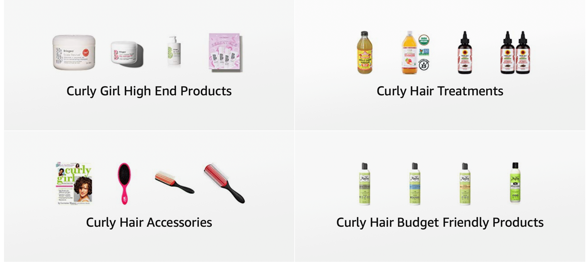 Curly Hair Amazon Store