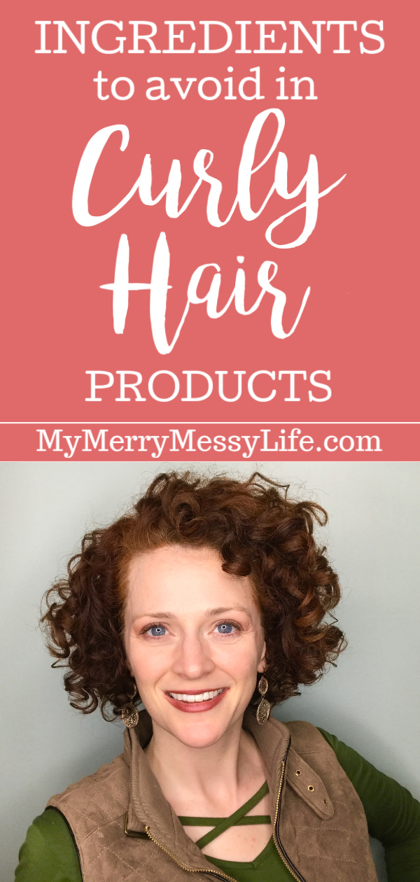 Curly Hair Products - Ingredients to Avoid that are drying, irritating, toxic or harmful to your health and curls!