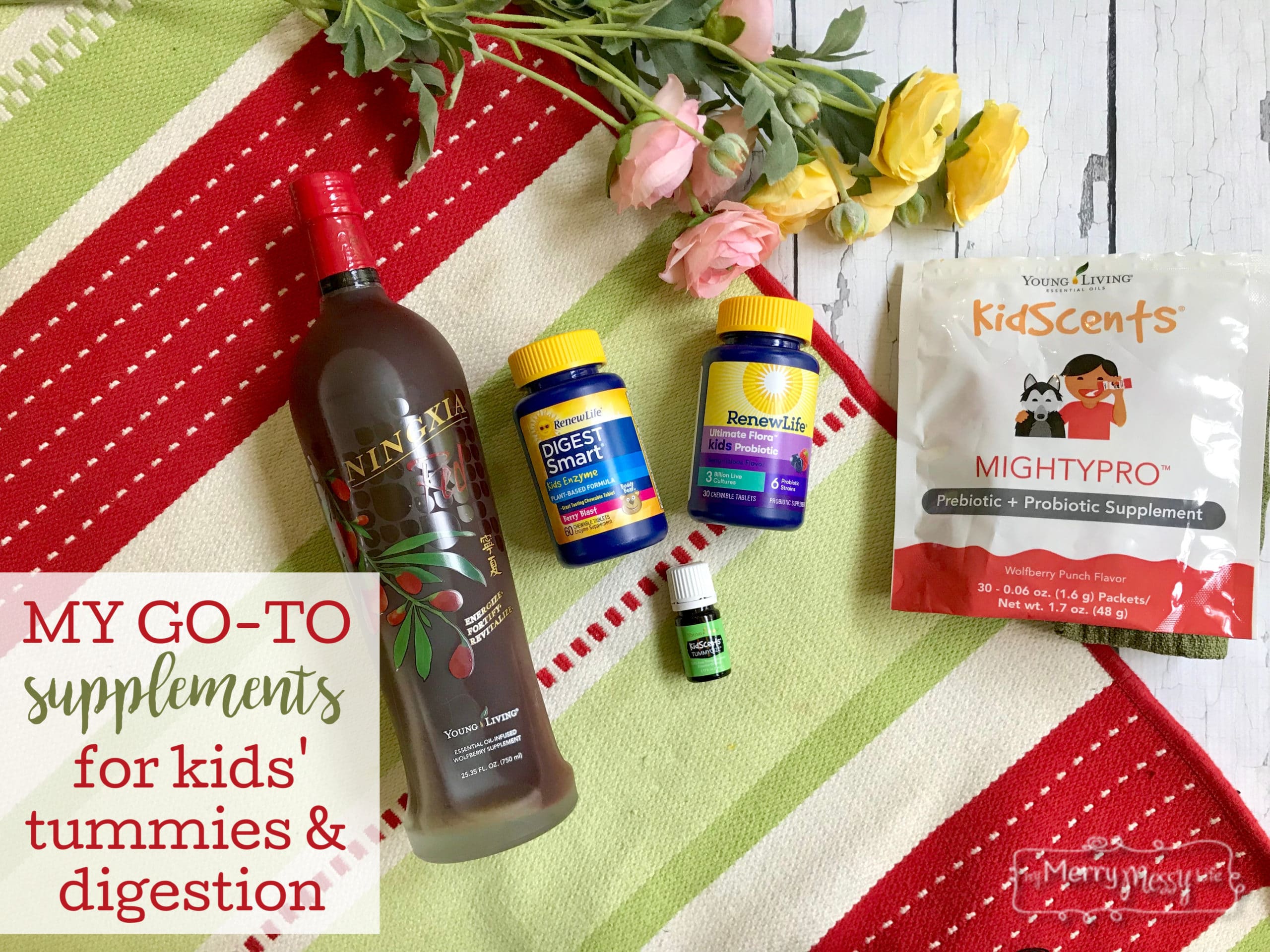 My Go-To Supplements for Kids' Tummies and Digestion