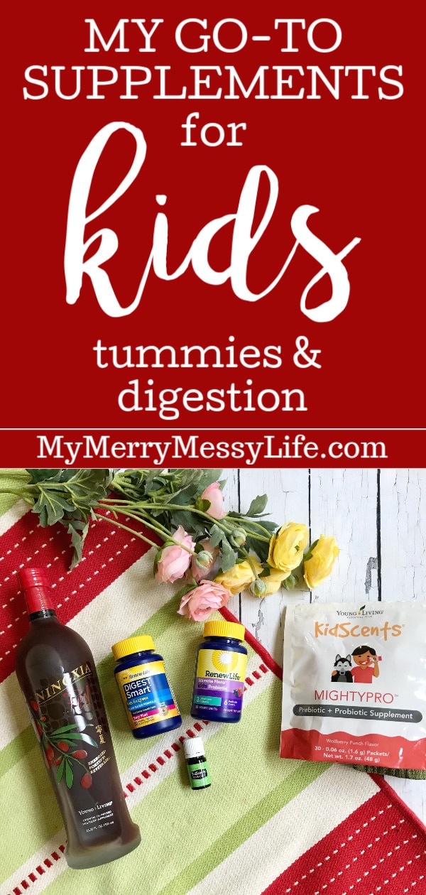 My Go-To Natural Supplements for Kids' Tummies and Digestion (from one mom to another!)