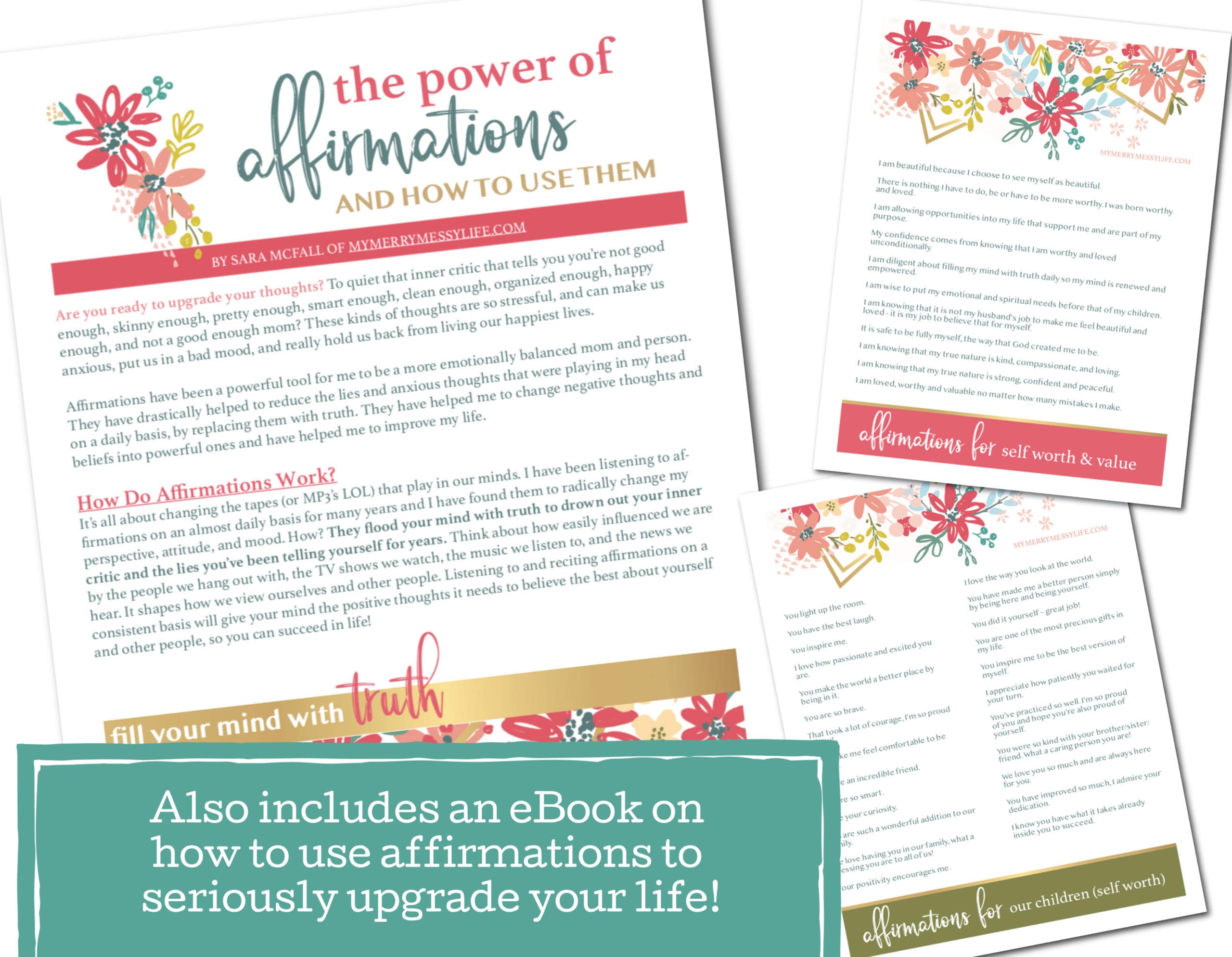 The Power of Affirmations and How to Use Them - eBook!