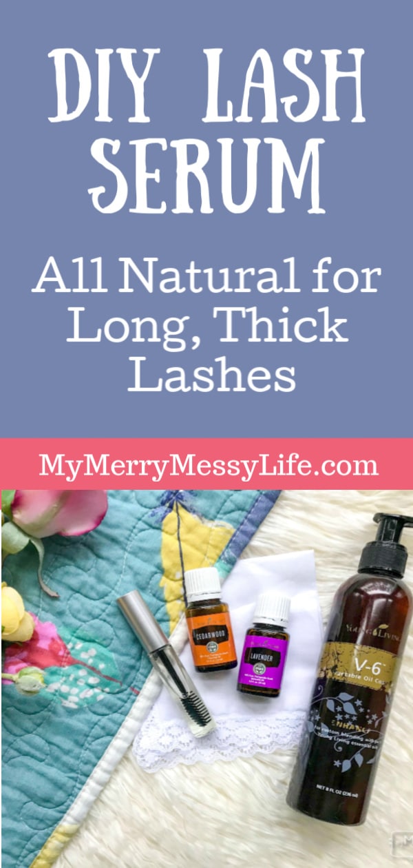 DIY Lash Serum with Cedarwood and Castor Oil to Make your Eyelashes Thicker and Longer!
