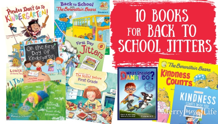 10 Books for Back to School Jitters