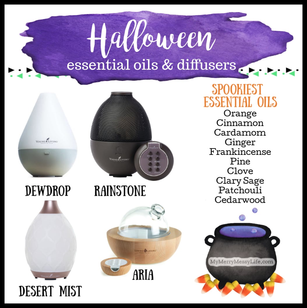 Essential Oils and Diffusers for Halloween and a Spooky Atmosphere