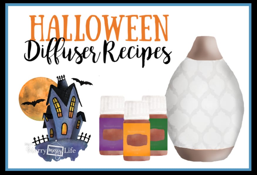 Halloween Essential Oil Diffuser Blends and Recipes to create a spooky and fun atmosphere!