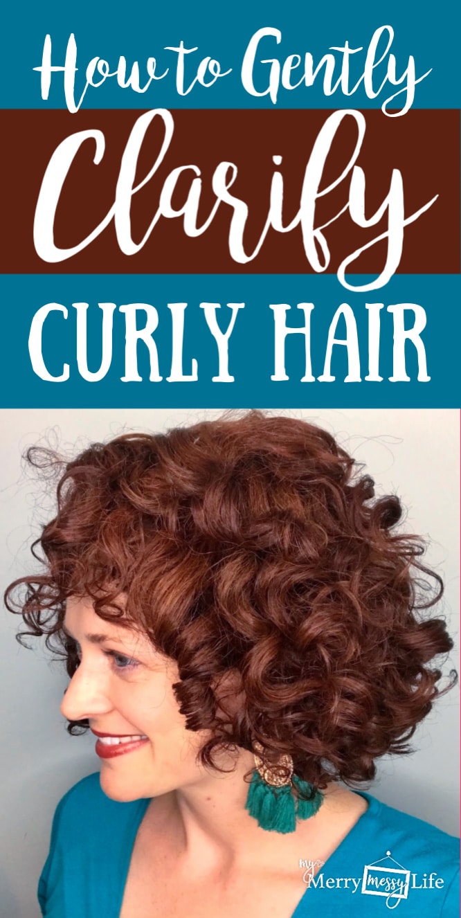 How to Gently Clarify Curly Hair