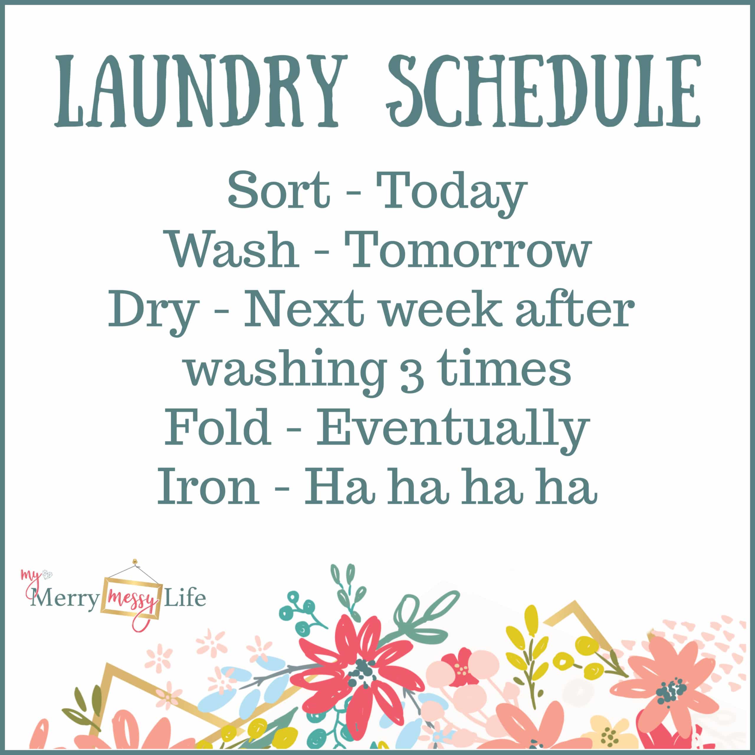 Funny Mom Memes about Laundry