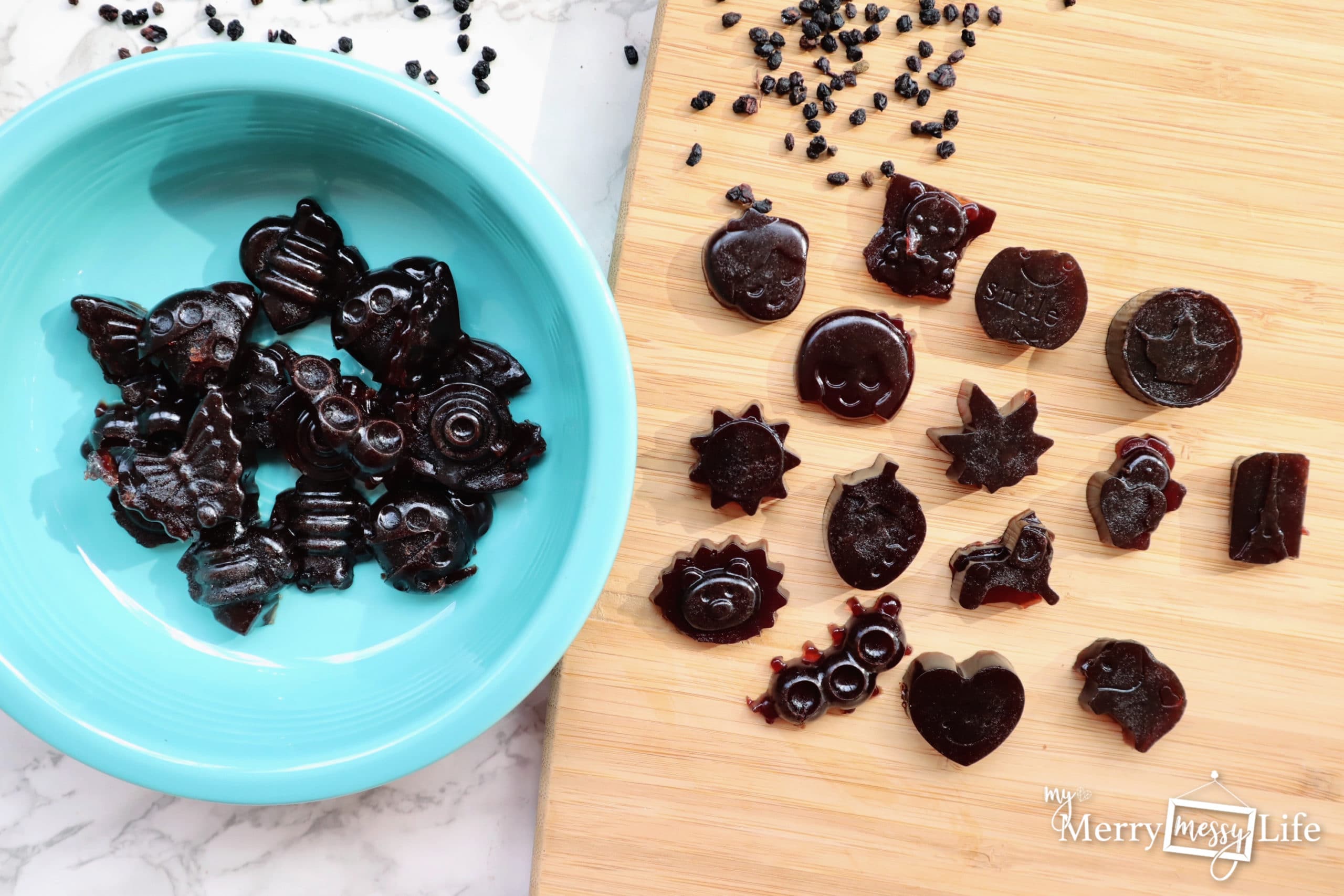 Elderberry Syrup Gummies Vitamin Recipe for Cold and Flu Relief