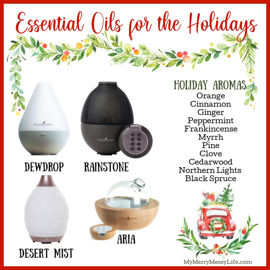 November Diffuser Blends - Holiday Necessities