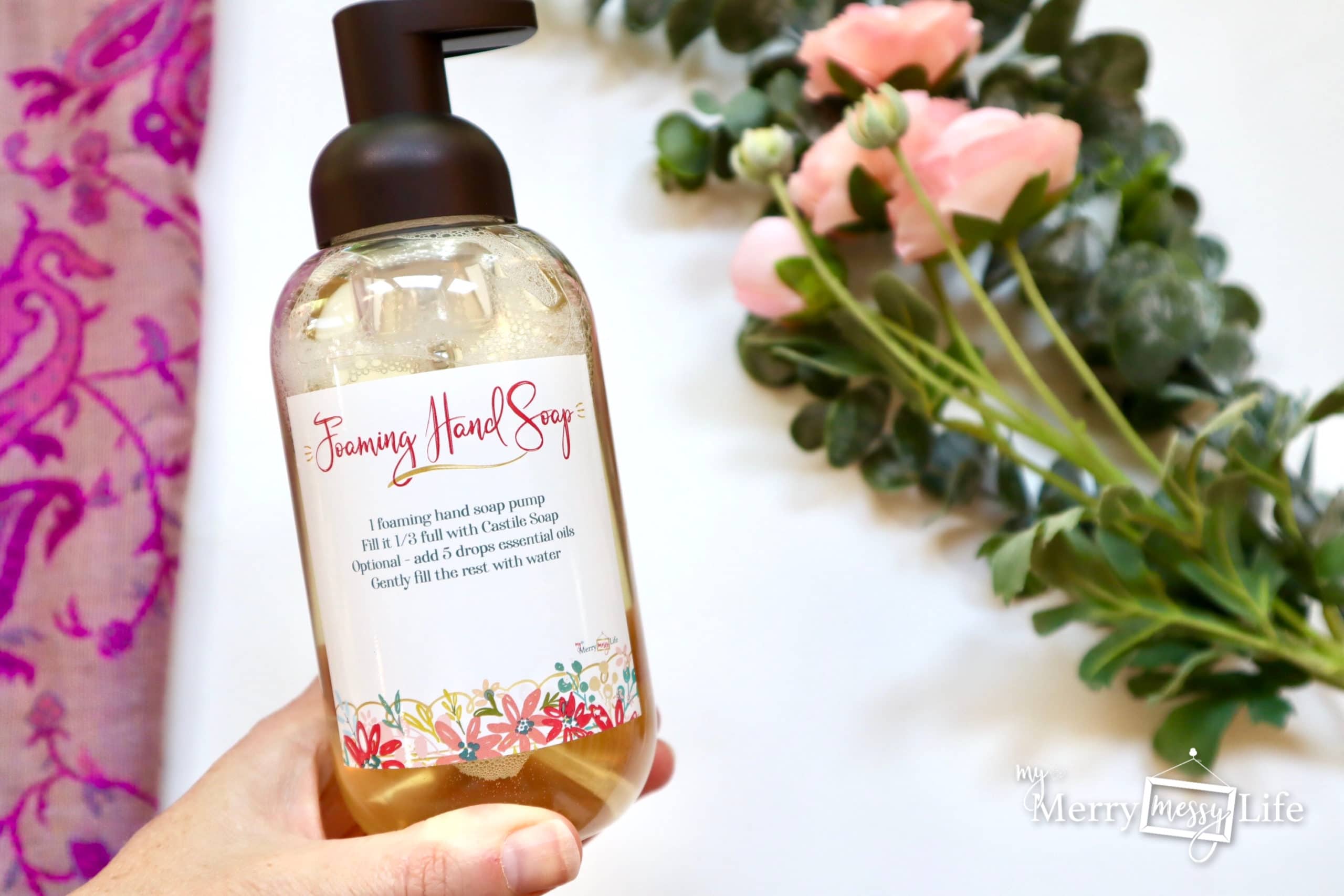  Molly's Suds Foaming Hand Soap - Made with Aloe and Coconut  Oil, Moisturizing Hand Wash, Plant-Based, Infused with Essential Oils