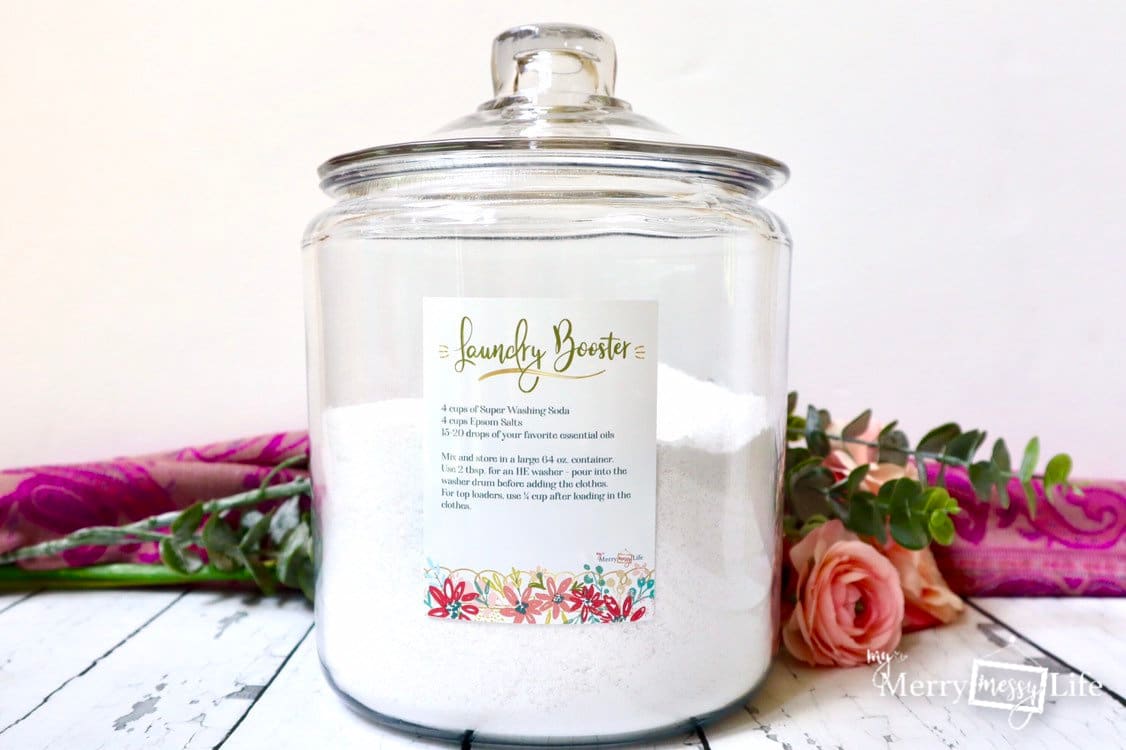 How to Make an All-Natural Laundry Scent Booster - Too Much Love