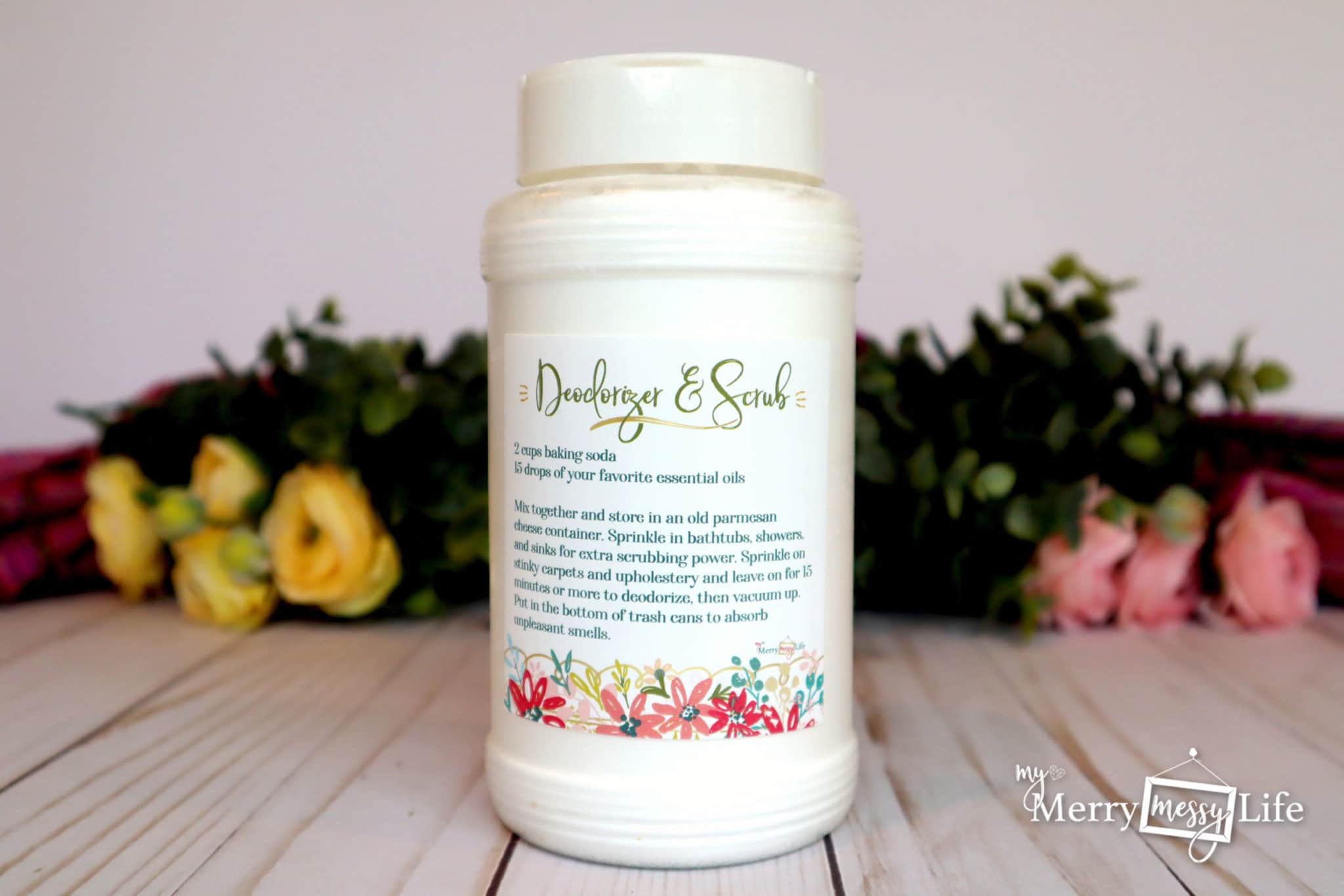 DIY Baking Soda Deodorizer and Scouring Scrub Recipe