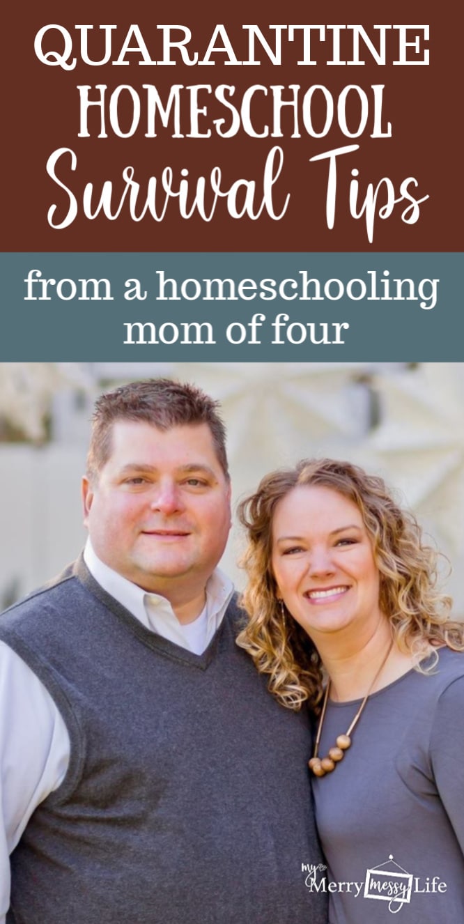 Quarantine Homeschool Survival Tips from a Homeschooling Mom of Four