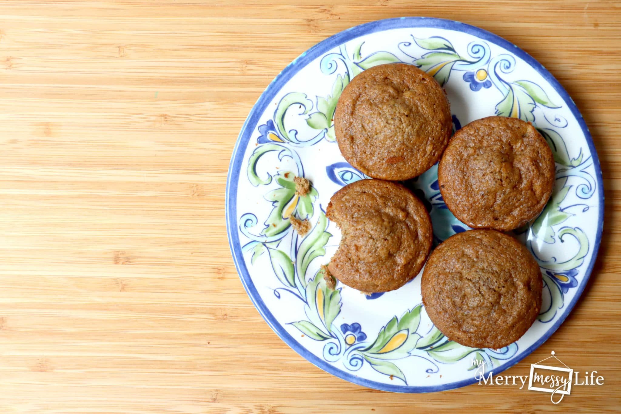 Hearty Banana Flax Muffins Recipe - Hearty and Real
