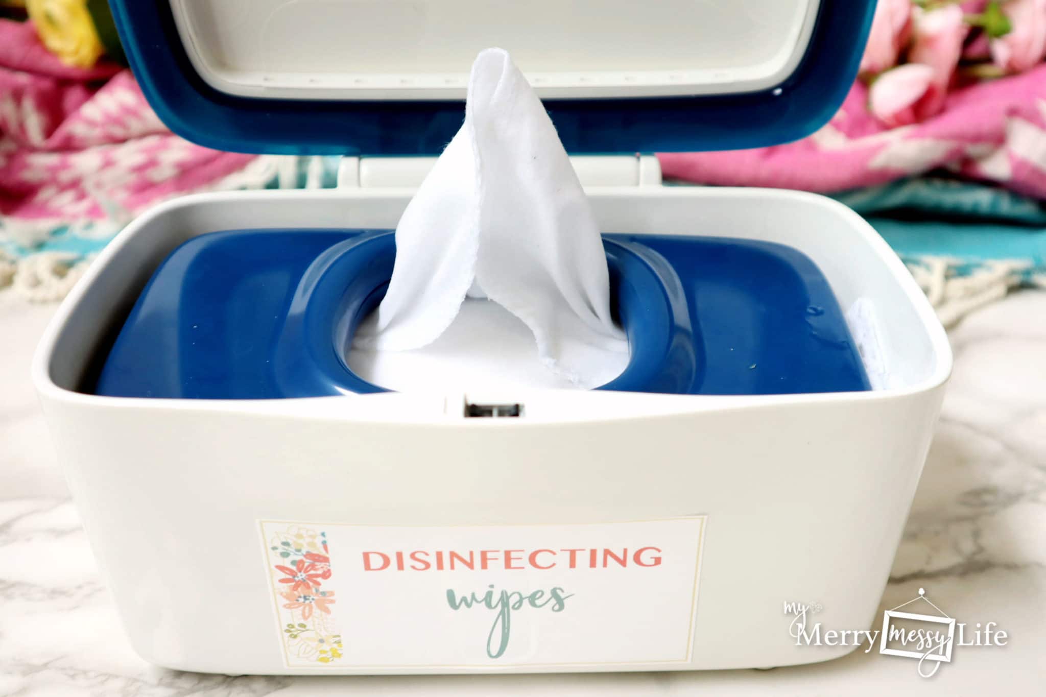DIY Natural Disinfecting Wipes with Hydrogen Peroxide, Alcohol and Essential Oils