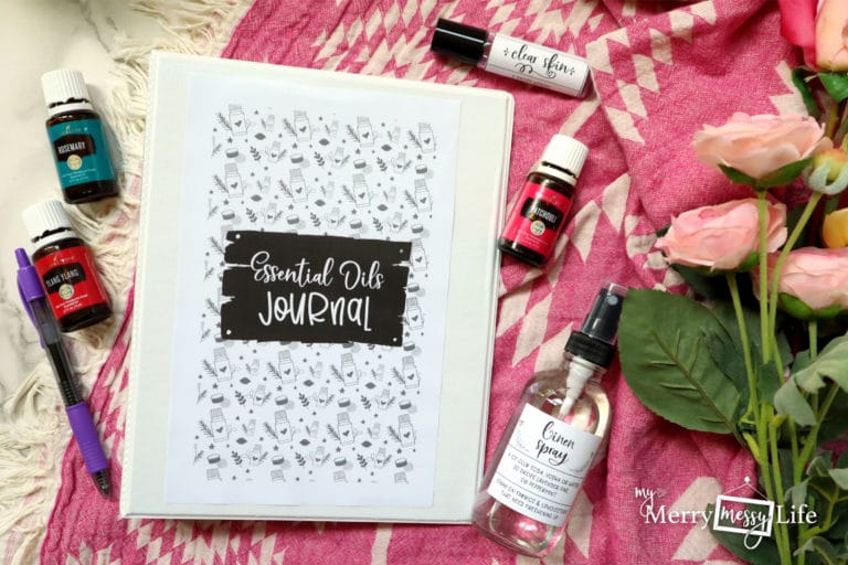 Essential Oils Journal My Merry Messy Life