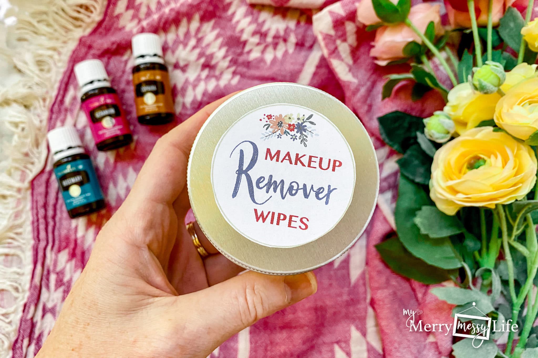 DIY Natural Makeup Remover Wipes