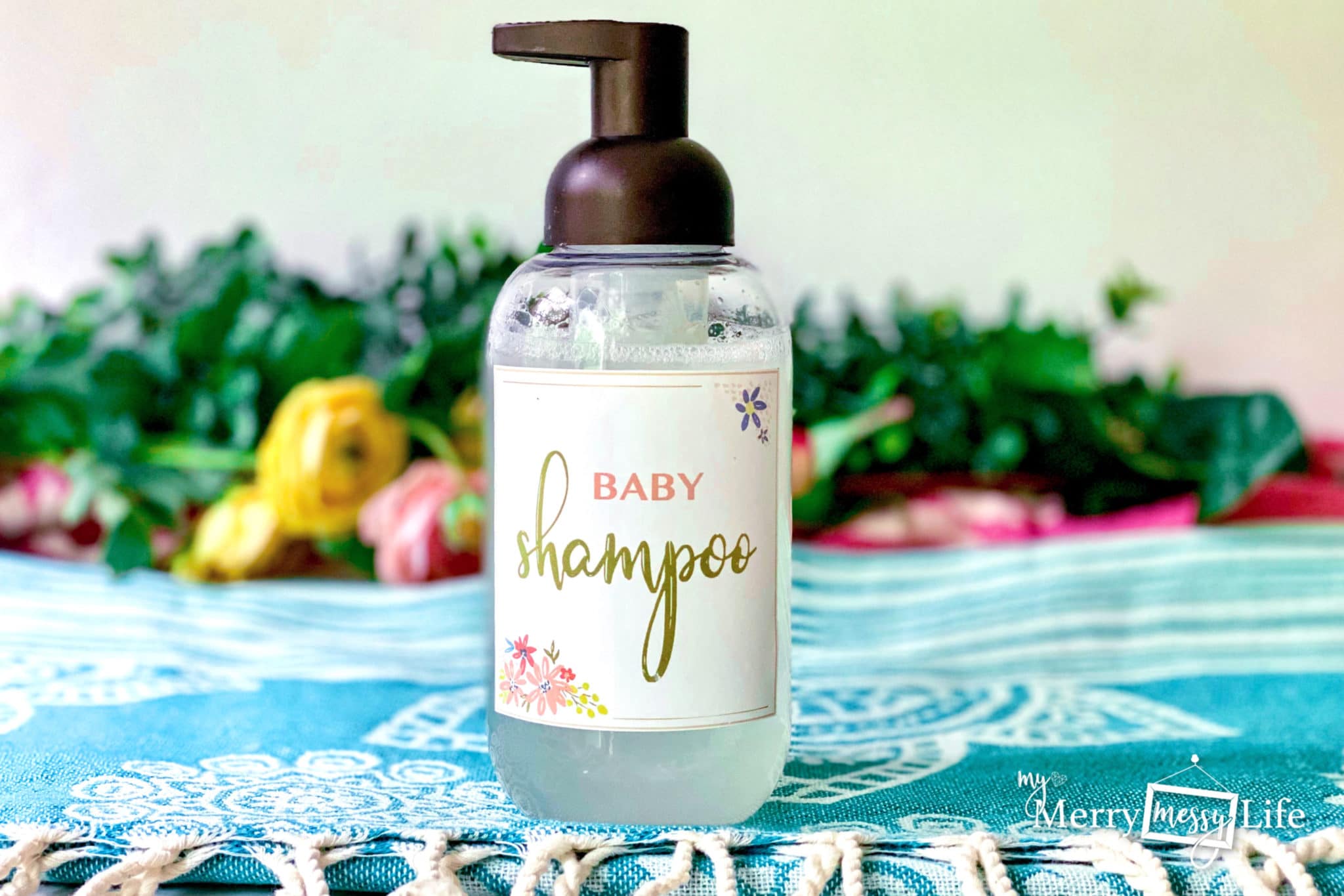 Diy Natural Baby Shampoo And Body Wash Recipe My Merry Messy Life