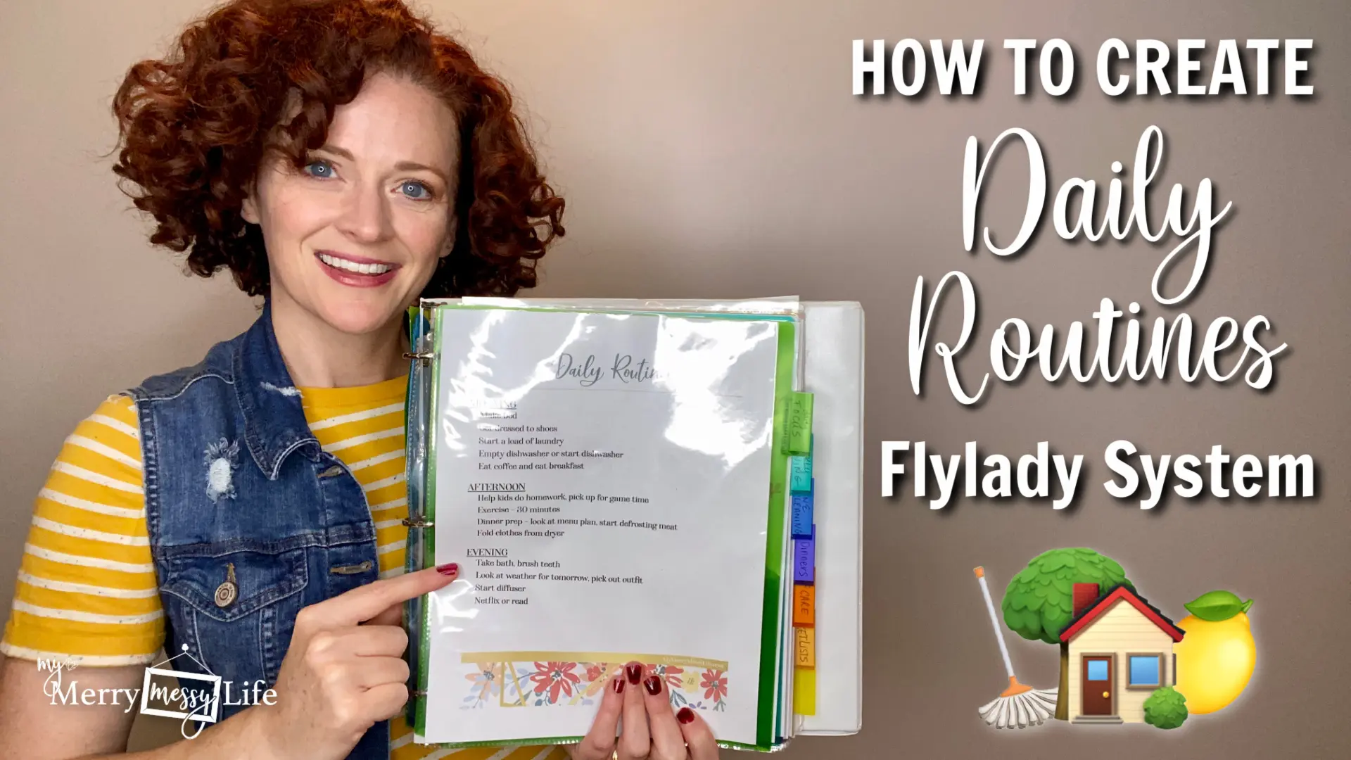 How to Create Daily Routines with the Flylady System (and how they help you start and end your day on the right foot)