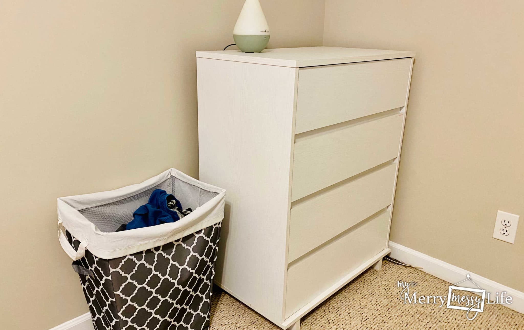 Laundry Hacks for Busy Moms - keep a hamper in each bedroom