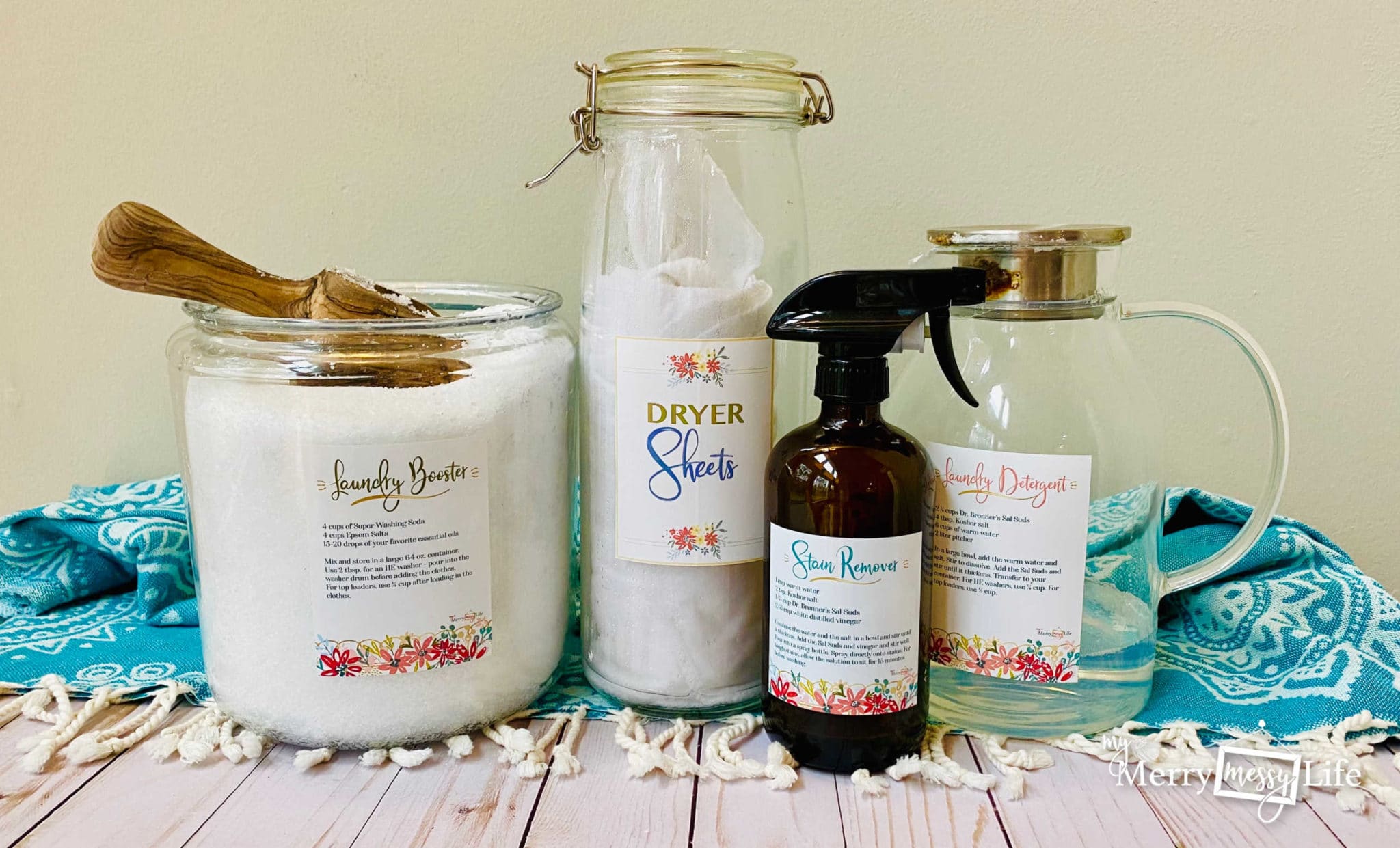 DIY Natural Laundry Products you can make at home for cheap!