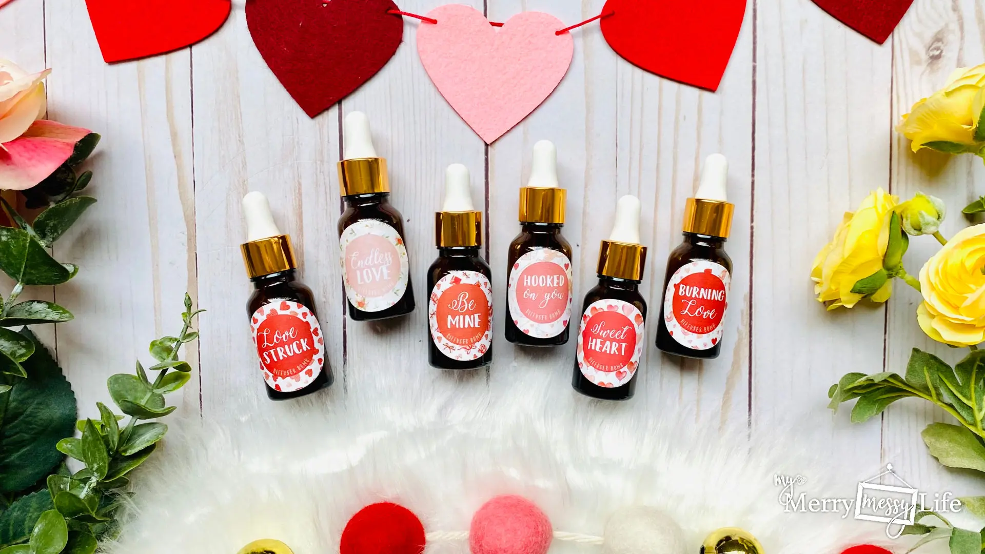 Love is In the Air with Valentine’s Diffuser Bomb Recipes