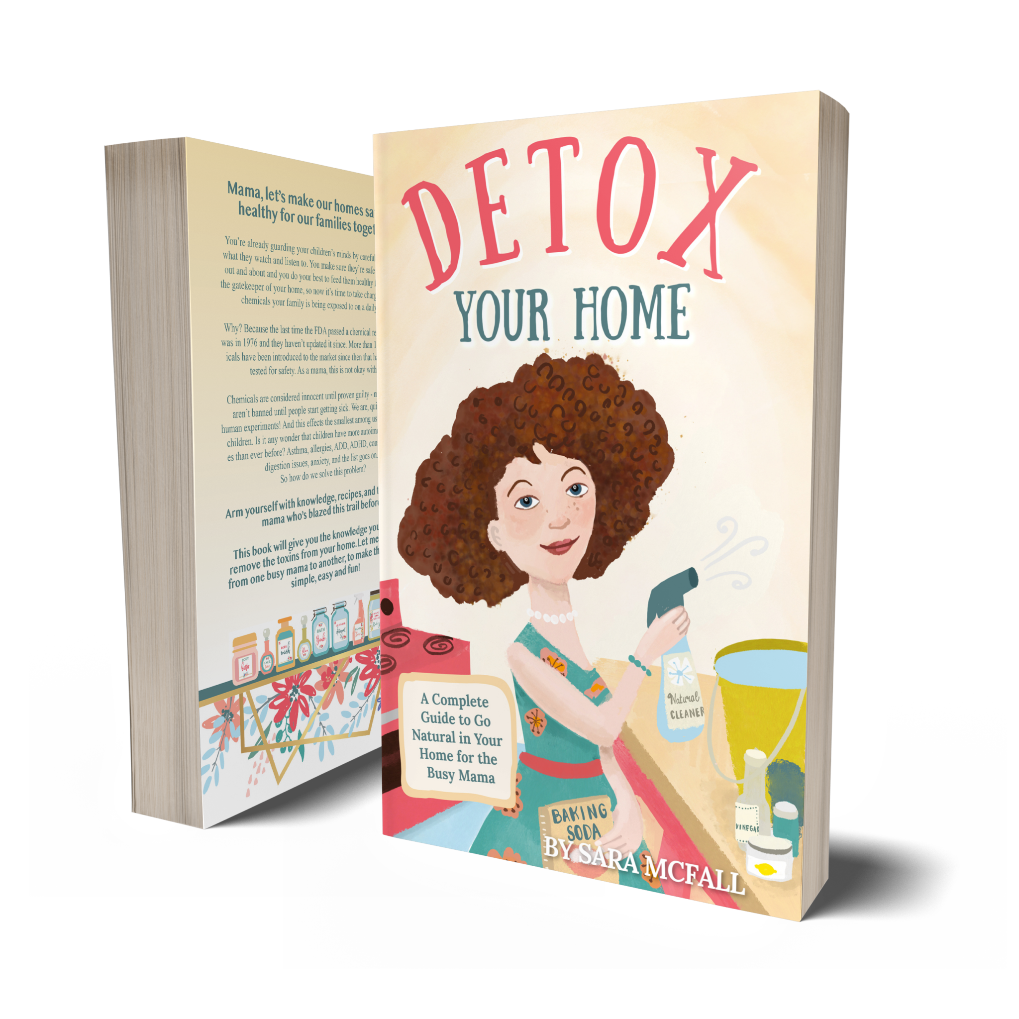 Detox your home cover front and back