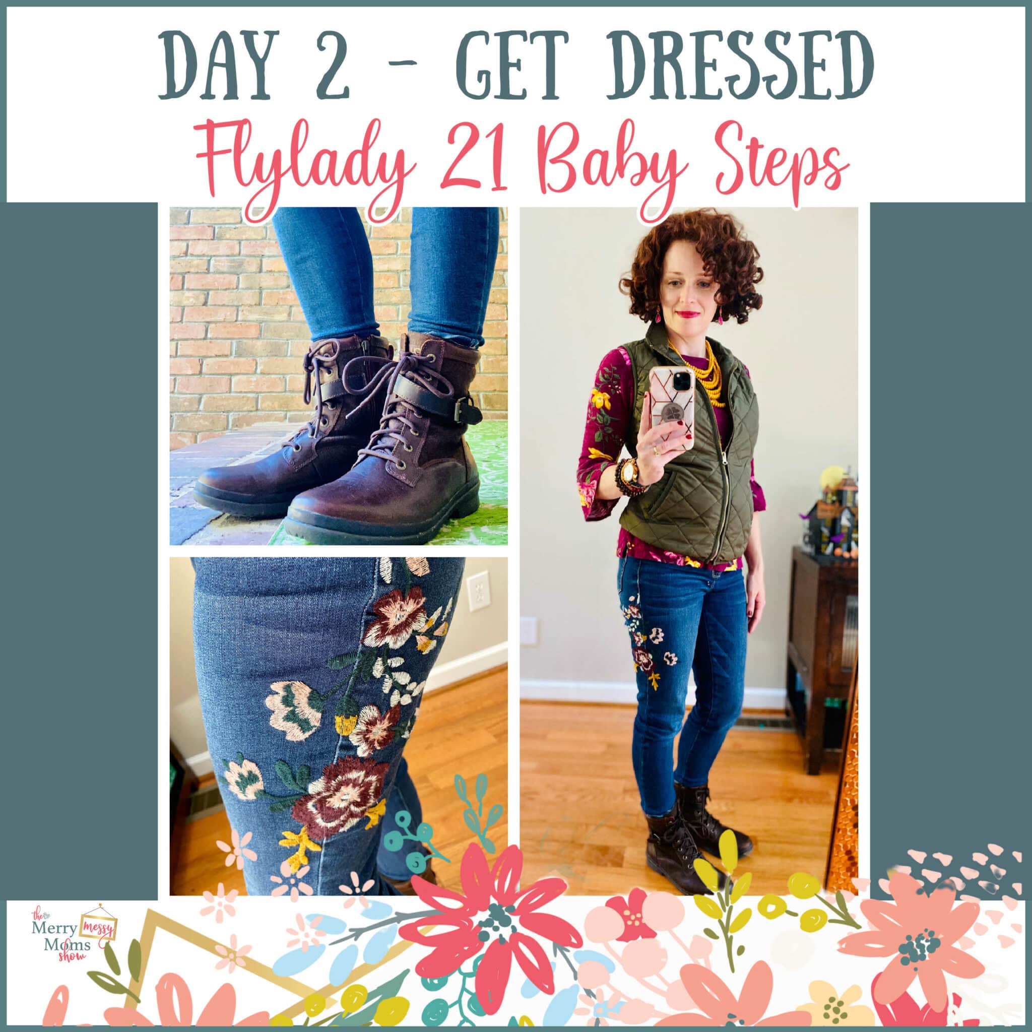 Flylady Baby Steps - Day 2 - Get Dressed
