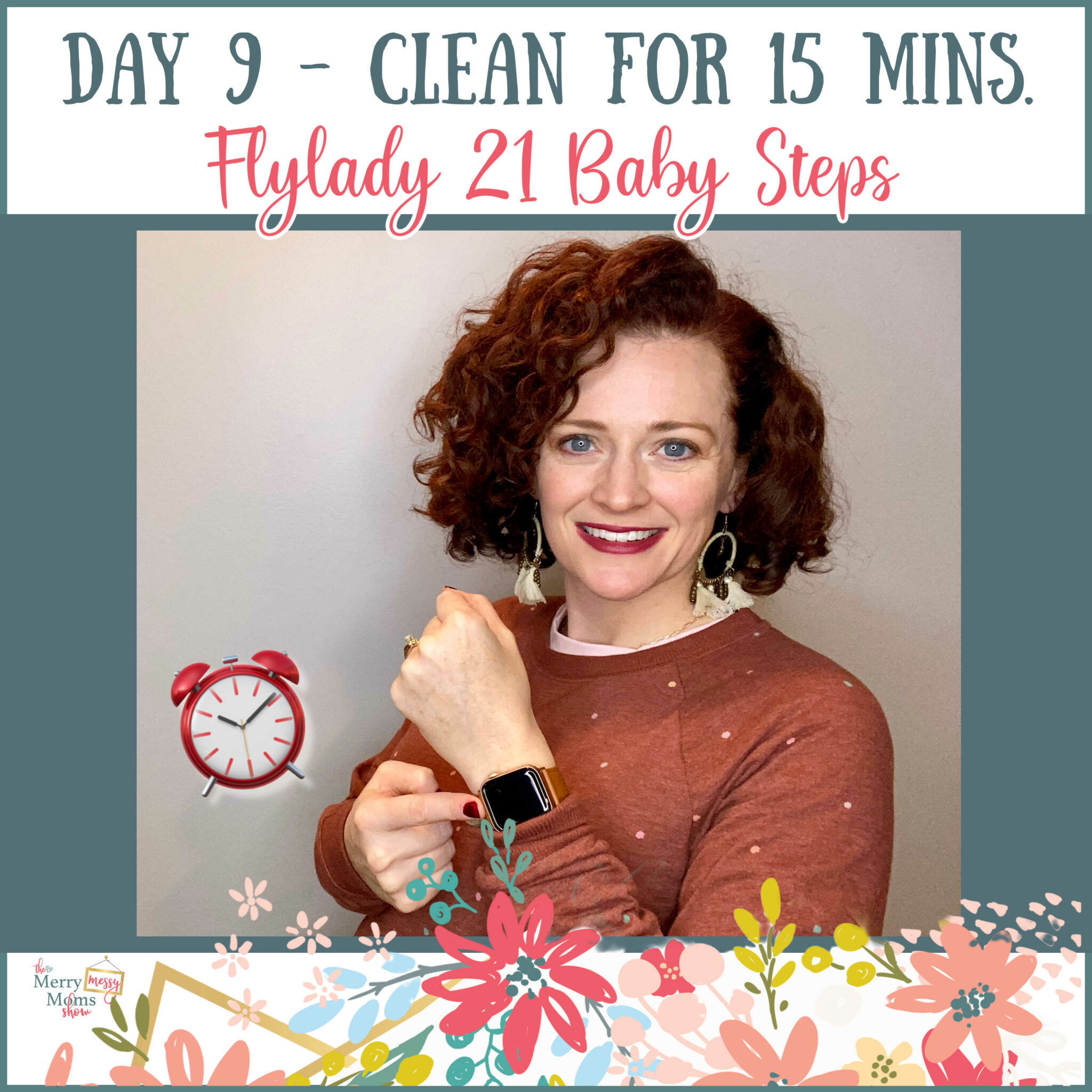 Flylady Baby Steps - Day 9 - Clean for 15 Minutes