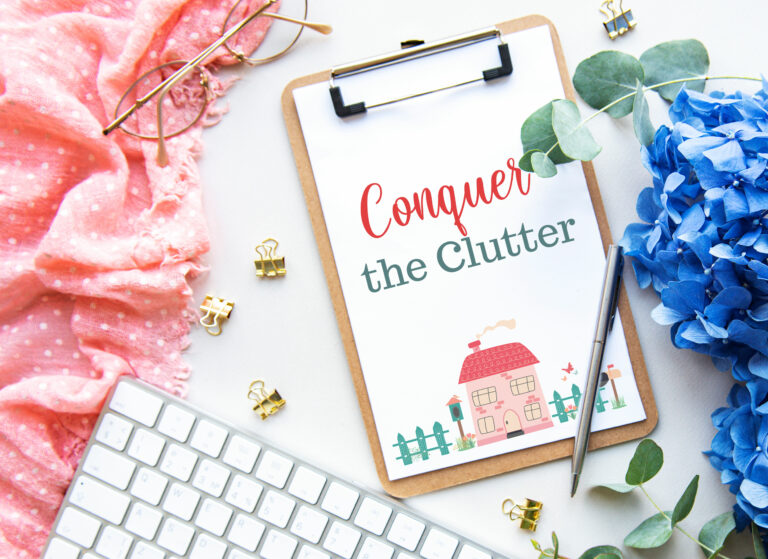 Conquer the Clutter in 21 Days – Create Habits to Clear the Mess In Your Home and Mind