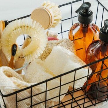 natural cleaning recipes for the bathroom